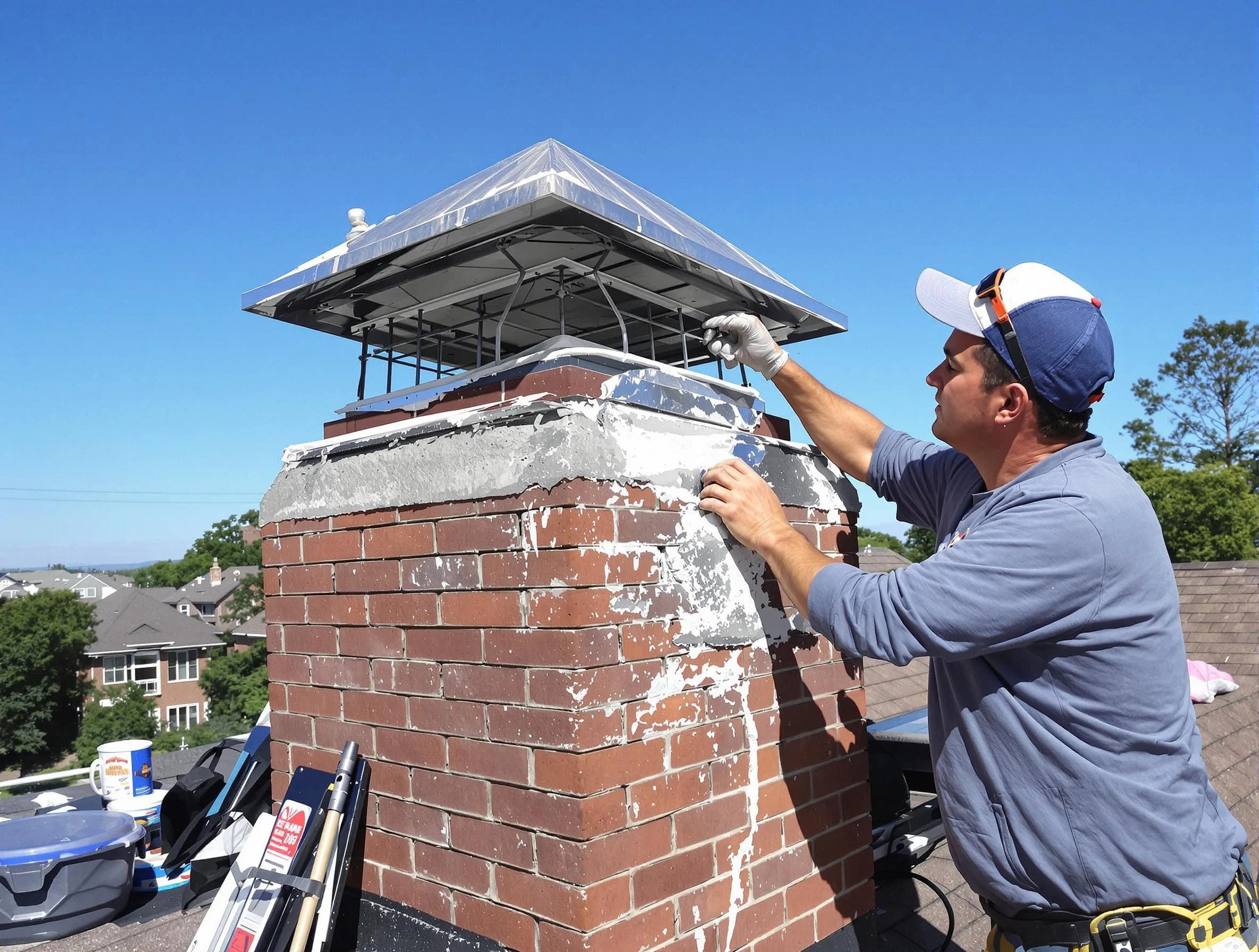 Chimney Crown Services service in Robinson, PA